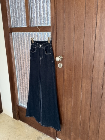 【Z829549】原色單寧喇叭牛仔褲