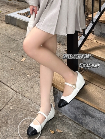 【Z829478】山茶花一字釦帶瑪麗珍鞋
