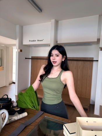 【Z829763】撞色滾邊U領工字美背背心