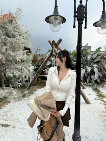 【Z829898】麻花連帽拉鍊針織外套