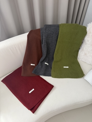 【Z829977】暖糯親膚澳羊毛針織圍巾