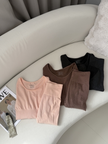 【Z830162】微壓收腹提臀保暖衣套裝