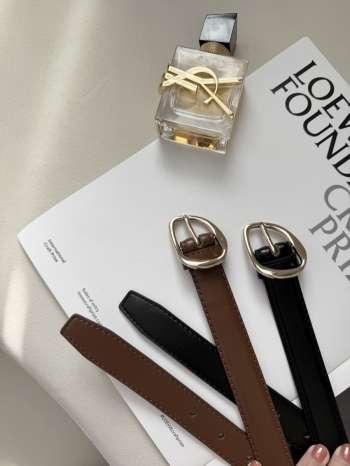 【Z830261】簡約百搭馬蹄釦皮帶(兩色組)