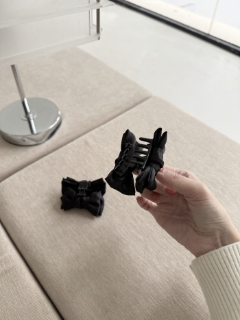 【Z830244】精靈耳蝴蝶結公主頭髮夾(二入組)