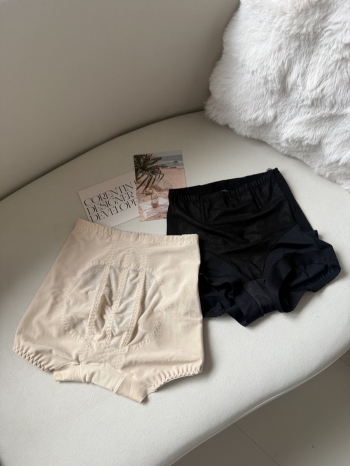 【Z830358】蜂巢透氣高腰強力收腹提臀褲安全褲