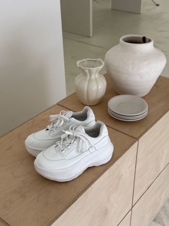 【Z830387】經典百搭厚底增高老爹鞋