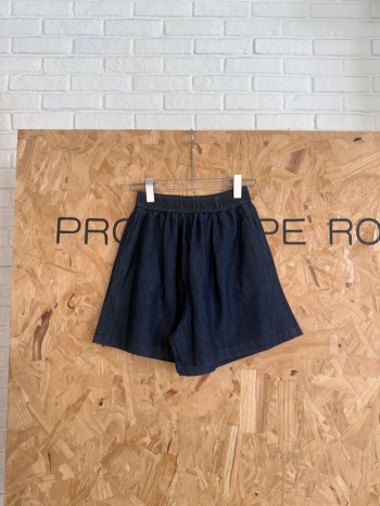 【Z830664】日系彈性鬆緊腰頭休閒短褲