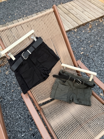 【Z831419】美式休閒多口袋工裝短褲
